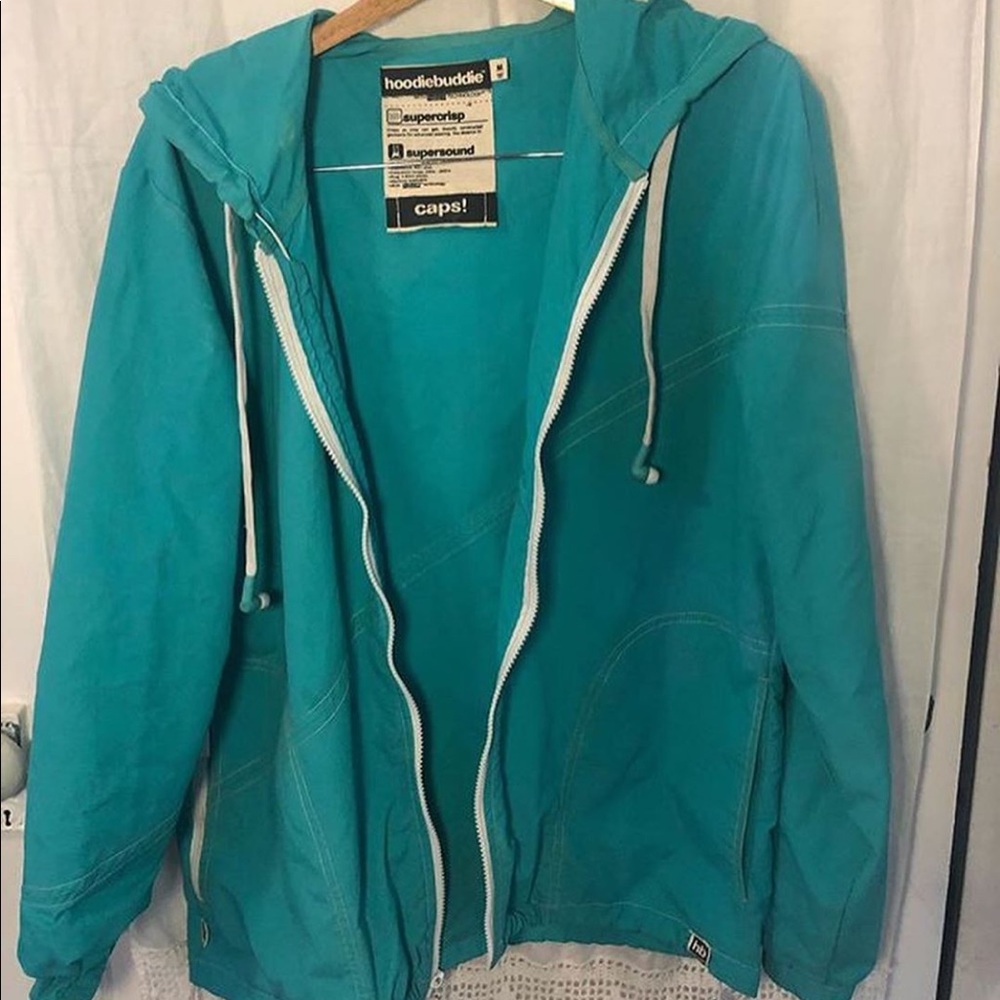 HoodieBuddie Windbreaker w/ Built In Headphones